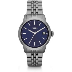 Klokkerem Fossil FS4819 Rustfritt stål Antrasittgrå 18mm